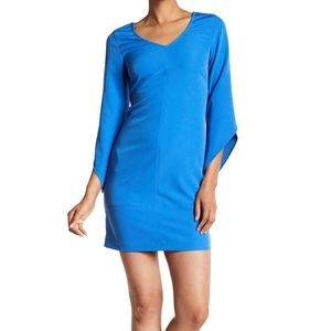 Laundry by Shelli Segal Crepe Tulip Sleeve Dress